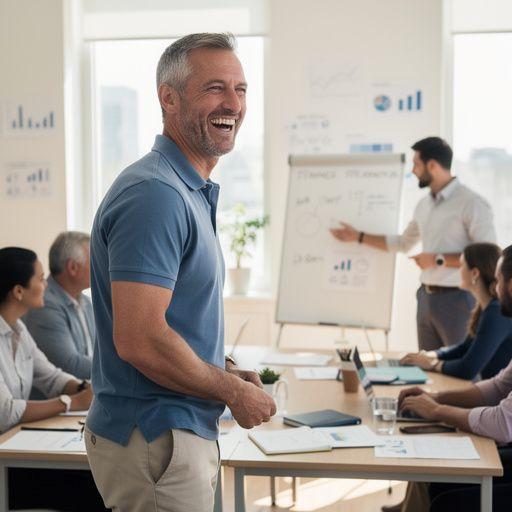 Rodina diskutující u stolu o finančních cílech a plánování budoucích investic.